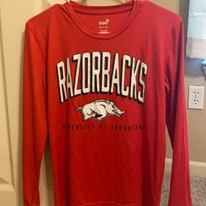 Red Arkansas long sleeve